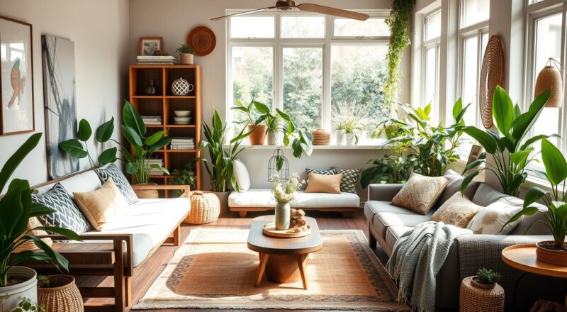 Decoração sustentável